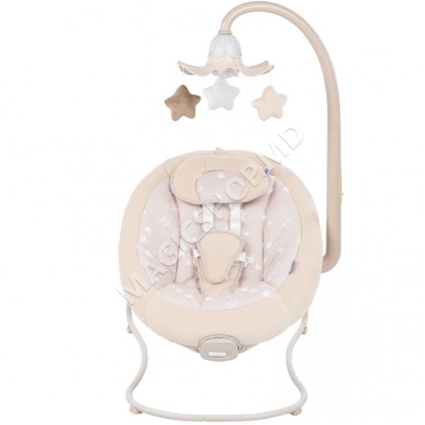 Balansoar electronic multifunctional cu muzica si vibratii Bouncer Stars